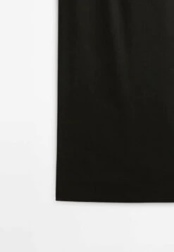 Massimo Dutti Blend Midi With Straps At The Back - Day Dress - Black 21 Massimo Dutti Blend Midi With Straps At The Back - Day Dress - Black -Massimo Dutti Shop 644e5d7b779b4d07894f0549c2a4fda0