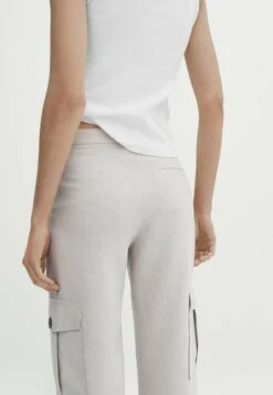 Massimo Dutti With Detail - Cargo Trousers - Sand -Massimo Dutti Shop 647f86fe4ccd4ec5954c8b8af3bb48f5