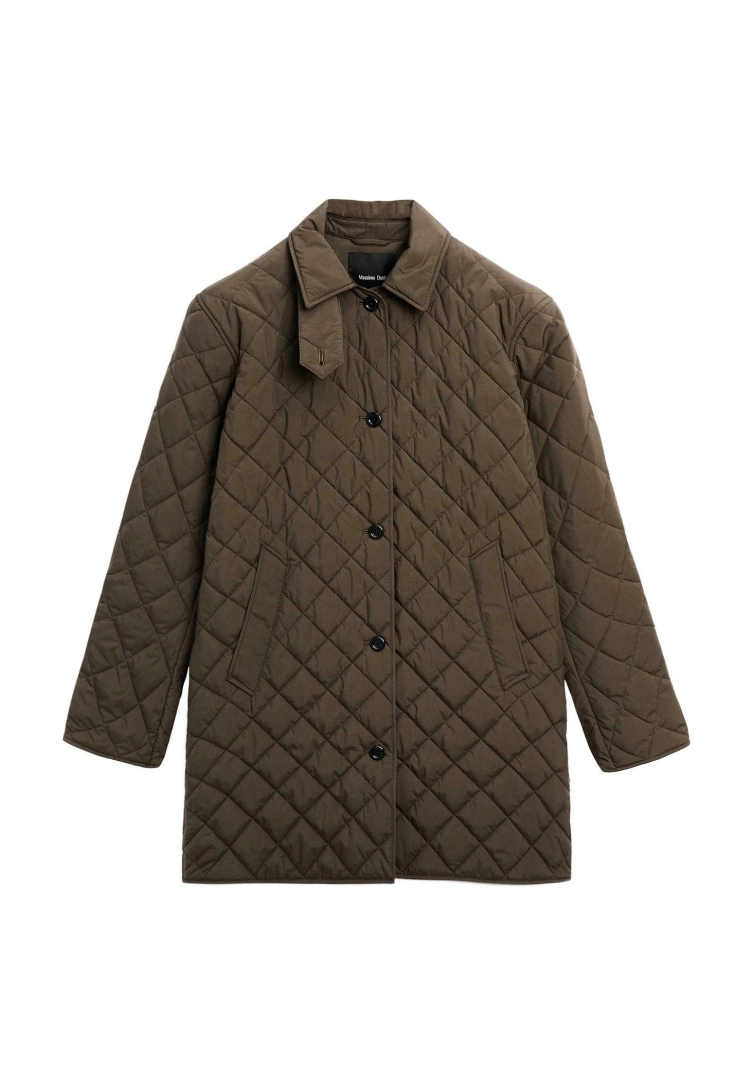Massimo Dutti LONG LIGHTWEIGHT - Winter Coat - Dark Brown 13 Massimo Dutti LONG LIGHTWEIGHT - Winter Coat - Dark Brown - Image 11