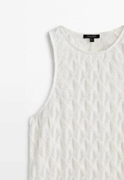 Massimo Dutti Sleeveless Textured - Top 10 Massimo Dutti Sleeveless Textured - Top -Massimo Dutti Shop 64b956be48994349a1c190cd562e5ee7