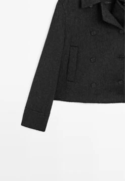 Massimo Dutti SHORT - Summer Jacket - Grey -Massimo Dutti Shop 64f63707762248b59c05545b0acd7738