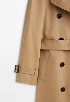 Massimo Dutti Voluminous With Belt - Trenchcoat - Camel -Massimo Dutti Shop 6517f028514c460287f18710083eb79d