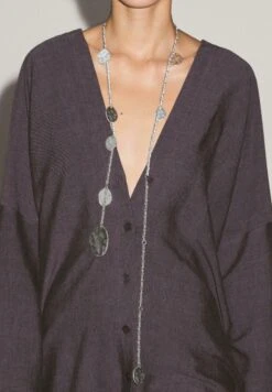 Massimo Dutti LONG TUNIC WIDE LONG SLEEVE - Day Dress - LILAC -Massimo Dutti Shop 651d4a6edb884f3e8a64de72a7257db3