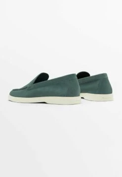 Massimo Dutti Split - Slip-Ons - Blue -Massimo Dutti Shop 6533b4dd799e4305a7cea5c37e817b0b