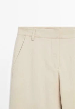 Massimo Dutti STRAIGHT-LEG - Trousers - BEIGE 18 Massimo Dutti STRAIGHT-LEG - Trousers - BEIGE -Massimo Dutti Shop 6586485dbe3e48abbccb1aed73803c11