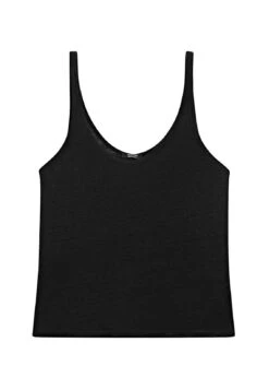 Massimo Dutti STRAPPY CREW NECK - Top - Black -Massimo Dutti Shop 65cc7c55046043628084b9ed278f0f86