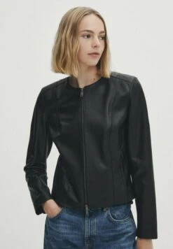 Massimo Dutti Leather Jacket - Black 17 Massimo Dutti Leather Jacket - Black -Massimo Dutti Shop 66168d91cfe24b76ba0db7cc8c5d9a98