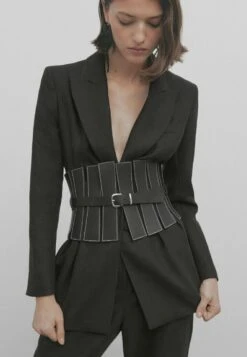 Massimo Dutti Studio - Sash With Topstitching Pieces- Waist Belt - Black 12 Massimo Dutti Studio - Sash With Topstitching Pieces- Waist Belt - Black -Massimo Dutti Shop 661e6f8a23324f69ae4beaaa07d91c3e