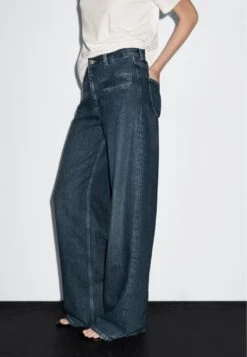 Massimo Dutti HIGH-WAIST WIDE-LEG WITH POCKETS - Wide Leg - Blue 21 Massimo Dutti HIGH-WAIST WIDE-LEG WITH POCKETS - Wide Leg - Blue -Massimo Dutti Shop 6643fb6ea268429083c66bf71f7ae920