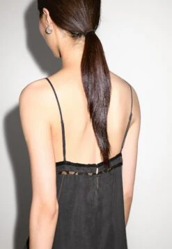 Massimo Dutti STRAPPY MIDI WITH LACE DETAIL - Cocktail Dress / Party Dress - Grey -Massimo Dutti Shop 66570a419d684b618dea72d6aa55cadf