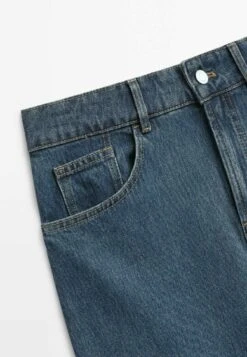 Massimo Dutti High-Waist - Pencil Skirt - Blue -Massimo Dutti Shop 66b4cea3ede34f21bda43d88c2a7d913