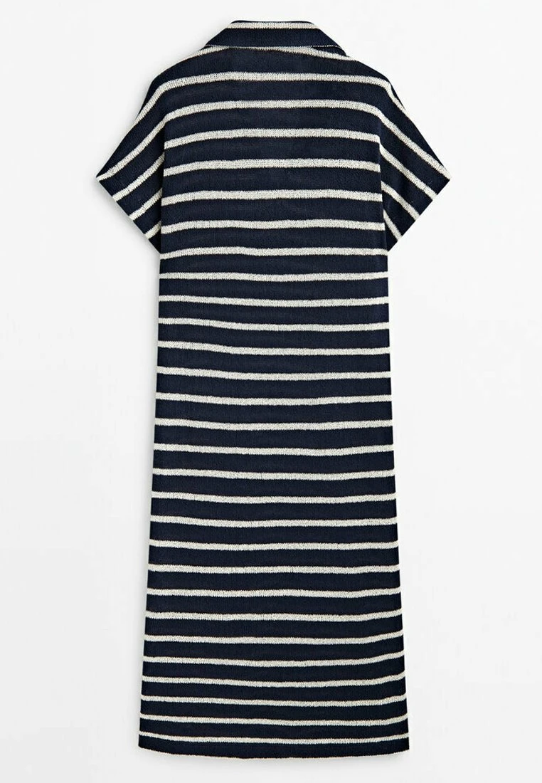 Massimo Dutti Blend Striped - Jumper Dress 7 Massimo Dutti Blend Striped - Jumper Dress - Image 5
