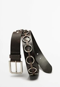 Massimo Dutti WITH DETAILS - Belt - Dark Brown -Massimo Dutti Shop 6704db6f1b2049b1b4a5e6c6b80da9d8