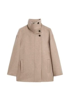 Massimo Dutti HIGH NECK - Short Coat - Camel 17 Massimo Dutti HIGH NECK - Short Coat - Camel -Massimo Dutti Shop 673c0e4620b64e0885bb075b467d9223