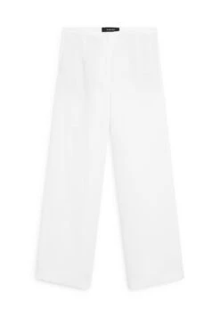 Massimo Dutti SUIT - Trousers - White -Massimo Dutti Shop 67aaf6c5eb494df595b61c85857a6338