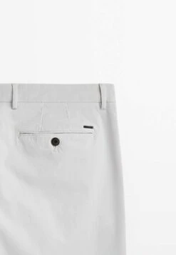 Massimo Dutti Slim-Fit Textured Ottoman- Chinos - Light Grey 22 Massimo Dutti Slim-Fit Textured Ottoman- Chinos - Light Grey -Massimo Dutti Shop 67b0201f52a348e5899446fee5491a56