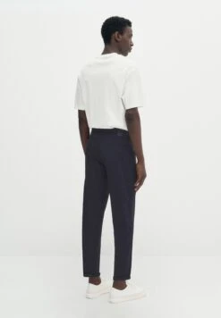 Massimo Dutti Poplin- Straight Leg Jeans - Blue -Massimo Dutti Shop 67beddf97b394ac99cd6970c67c869de