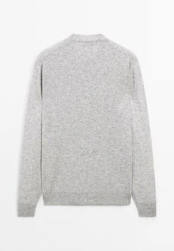 Massimo Dutti CREW NECK LONG SLEEVE - Jumper - GREY -Massimo Dutti Shop 67ddb831d547470da454dfe9a2af92e7