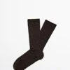 Massimo Dutti Socks - Mottled Dark Brown -Massimo Dutti Shop 67fb28456686468b9b81530f1656f30f
