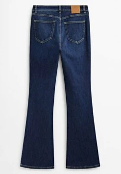 Massimo Dutti Bootcut Jeans - Blue -Massimo Dutti Shop 6846e294a9374ad5bd5ff89c2a161195