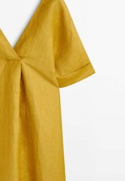 Massimo Dutti Creased-Effect - Day Dress -Massimo Dutti Shop 6859e4e3559e4a9b9b833608179db3bc