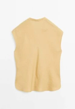 Massimo Dutti FLOWING OPEN NECK - Blouse - Beige 17 Massimo Dutti FLOWING OPEN NECK - Blouse - Beige -Massimo Dutti Shop 685a630d248841b18128489943b6afac