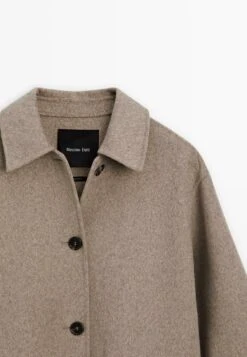 Massimo Dutti MEDIUM - Classic Coat - Brown -Massimo Dutti Shop 6871151df8304480b06c6b78c961b026