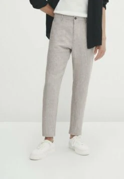 Massimo Dutti Tapered Fit - Chinos - Grey