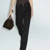 Massimo Dutti HIGH-RISE STRAIGHT - Relaxed Fit Jeans - Black Denim -Massimo Dutti Shop 689e1640be8347b48aaac2258bb49862