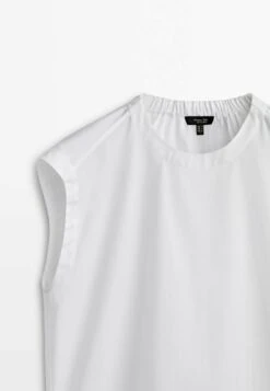 Massimo Dutti Drop Sleeve - Blouse -Massimo Dutti Shop 689e3ea3d66f43d2bfad7a581b9591fa