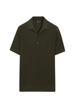 Massimo Dutti SHORT SLEEVE POLO COLLAR - Polo Shirt - Light Grey -Massimo Dutti Shop 68d5de4464d64157989894fe5952128a
