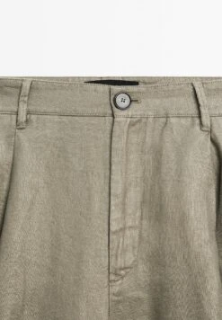 Massimo Dutti WIDE-LEG MID-RISE - Trousers - GREY 20 Massimo Dutti WIDE-LEG MID-RISE - Trousers - GREY -Massimo Dutti Shop 68d9ba672b5b4d988a0985ff61a4e3b7