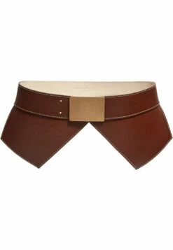 Massimo Dutti Studio Sash - Waist Belt - Brown