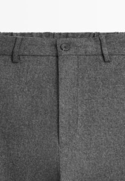 Massimo Dutti JOGGER WITH TEXTURED DETAIL - Trousers - Grey 21 Massimo Dutti JOGGER WITH TEXTURED DETAIL - Trousers - Grey -Massimo Dutti Shop 69384b3f33a649a78ce33b5b4c4cc915