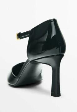 Massimo Dutti Patent- Classic Heels - Black -Massimo Dutti Shop 6968f67fc8524c719dff99daf72878fe