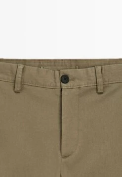 Massimo Dutti SLIM FIT TEXTURED - Chinos - Ochre -Massimo Dutti Shop 69bc670625c64c9fa23a59784b8ef333