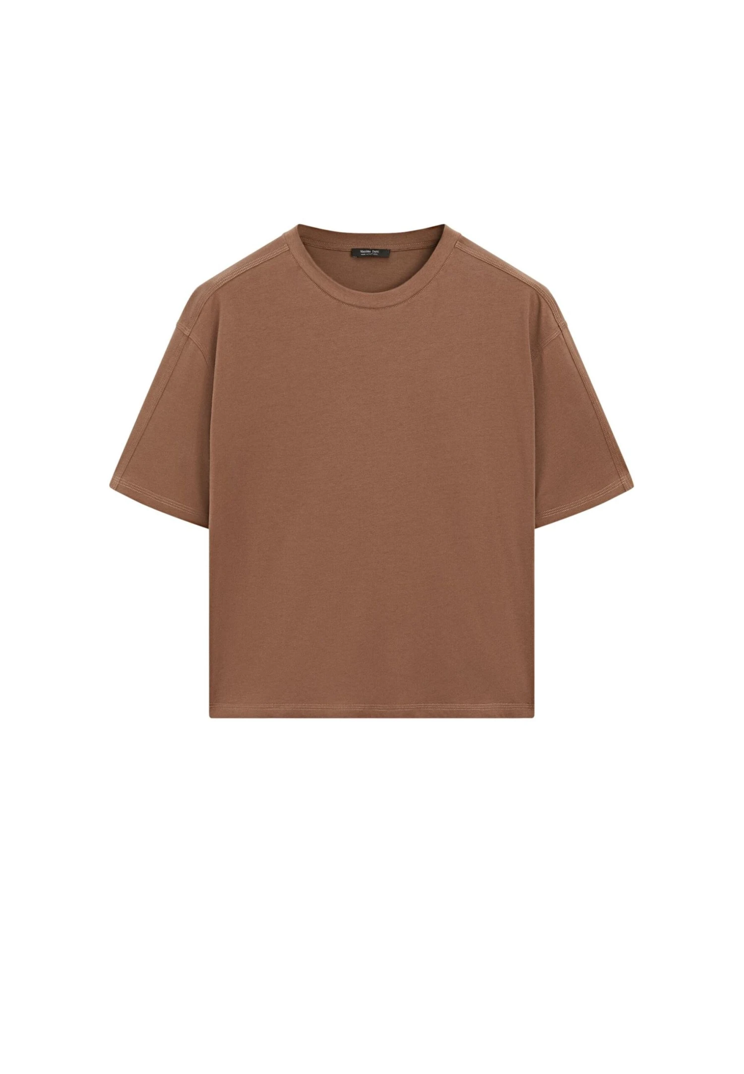 Massimo Dutti OVERSIZE WITH SEAM DETAIL - Basic T-shirt - White 14 Massimo Dutti OVERSIZE WITH SEAM DETAIL - Basic T-shirt - White - Image 12