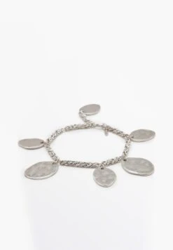 Massimo Dutti COIN - Bracelet - Silver-coloured -Massimo Dutti Shop 69e3b8b4c8504538890def89a1f18e5c