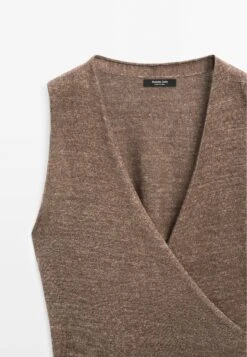 Massimo Dutti CROSSOVER V-NECK - Top - Brown 19 Massimo Dutti CROSSOVER V-NECK - Top - Brown -Massimo Dutti Shop 6a07811fc2864abc90fc915098dd2877