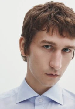 Massimo Dutti Easy Iron - Formal Shirt - Light Blue -Massimo Dutti Shop 6a0b7525408c4fa884c324177ff541f1