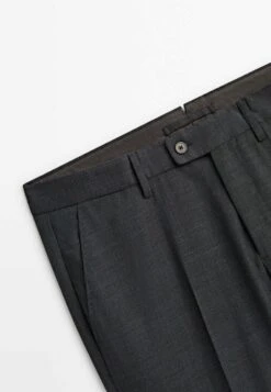 Massimo Dutti Check Super - Chinos - Grey -Massimo Dutti Shop 6a486259b6ac4ccda19108a3582e665f