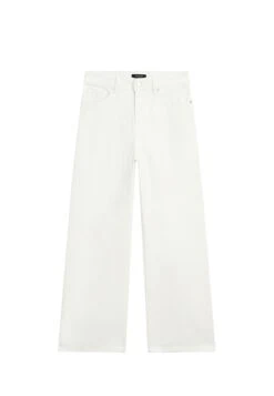 Massimo Dutti HIGH-WAIST BARREL FIT - Relaxed Fit Jeans - White -Massimo Dutti Shop 6ad1c3a005e4442493c16357ad7c096e