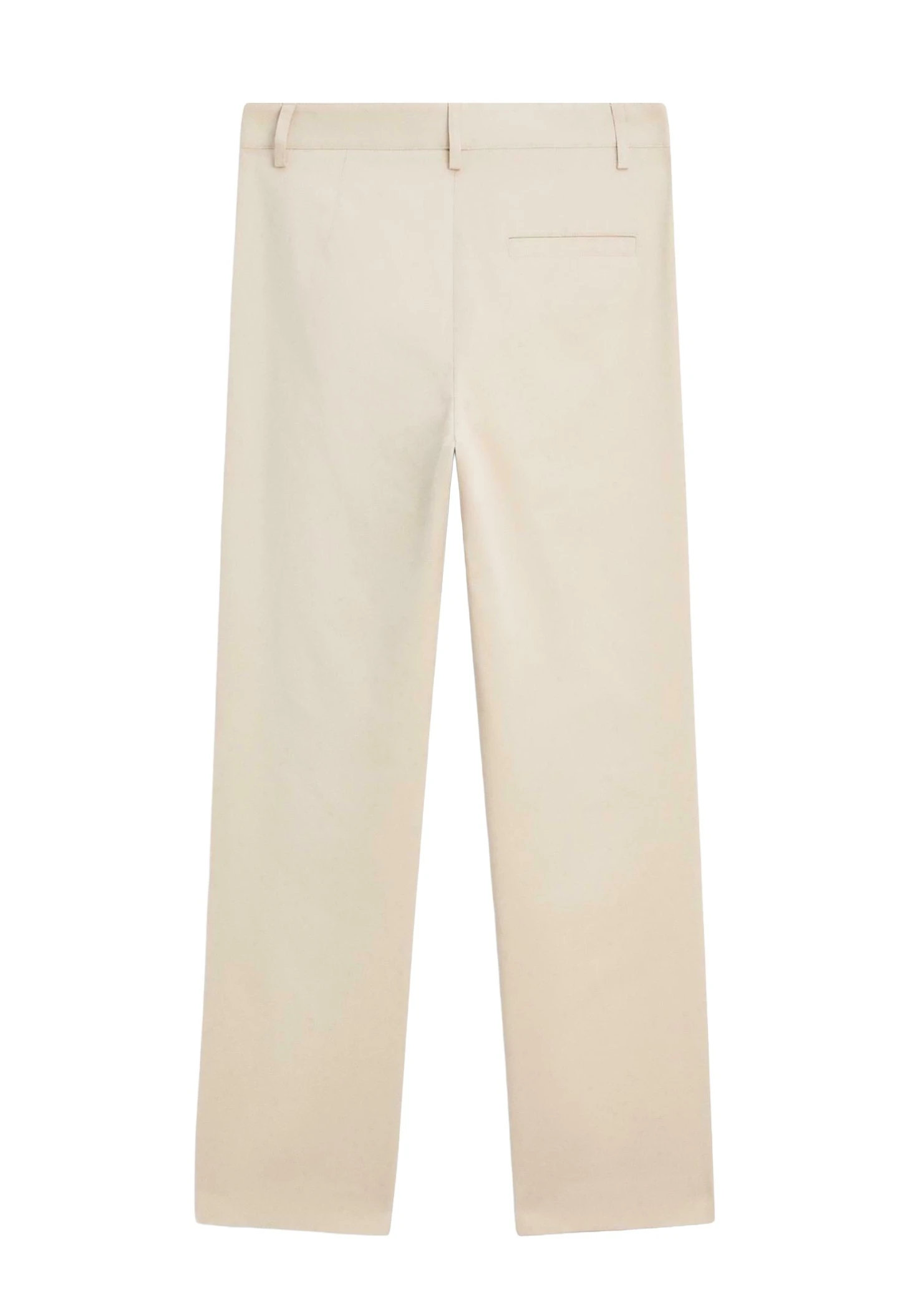 Massimo Dutti STRAIGHT-LEG - Trousers - BEIGE 8 Massimo Dutti STRAIGHT-LEG - Trousers - BEIGE - Image 6