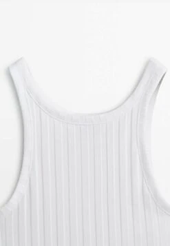 Massimo Dutti Wide Strappy - Top - White -Massimo Dutti Shop 6bae965a8ae64a94911263d8b2a7e2d6