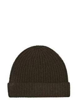 Massimo Dutti Beanie - Dark Brown