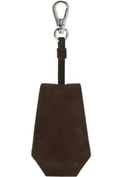 Massimo Dutti With Embossed Detail - Keyring - Ochre