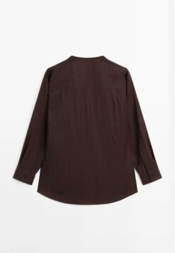 Massimo Dutti V-NECK - Blouse - Dark Brown 18 Massimo Dutti V-NECK - Blouse - Dark Brown -Massimo Dutti Shop 6c840f4655a7407d89ced1f6ad779514