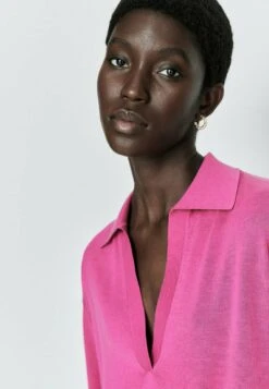 Massimo Dutti Polo Shirt - Pink -Massimo Dutti Shop 6c9399d4e778479882499a67a839ba03