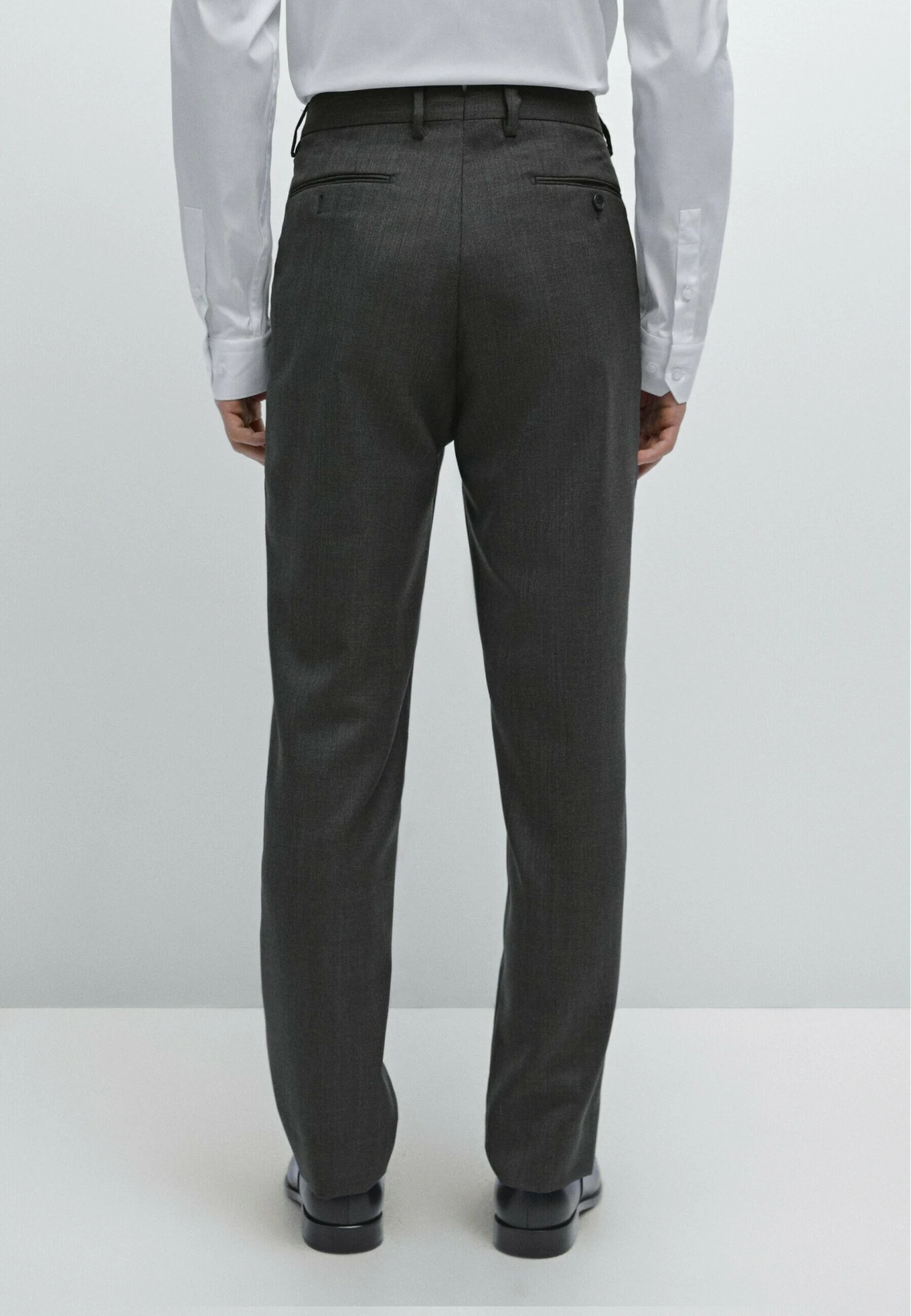 Massimo Dutti SUIT - Trousers - Dark Grey 5 Massimo Dutti SUIT - Trousers - Dark Grey - Image 3