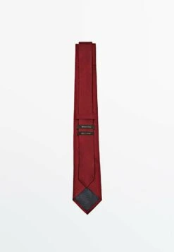 Massimo Dutti Micro Stripe - Tie - Bordeaux -Massimo Dutti Shop 6cebe373be60408ba879553ac86e46a6